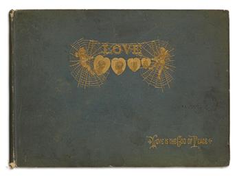 (BOOK ARTS / PRINTING.) Carroll, G. D.; editor. Love: Compositions of Eminent Persons of Golden Ages.